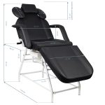 Cosmetology bed Ivette black