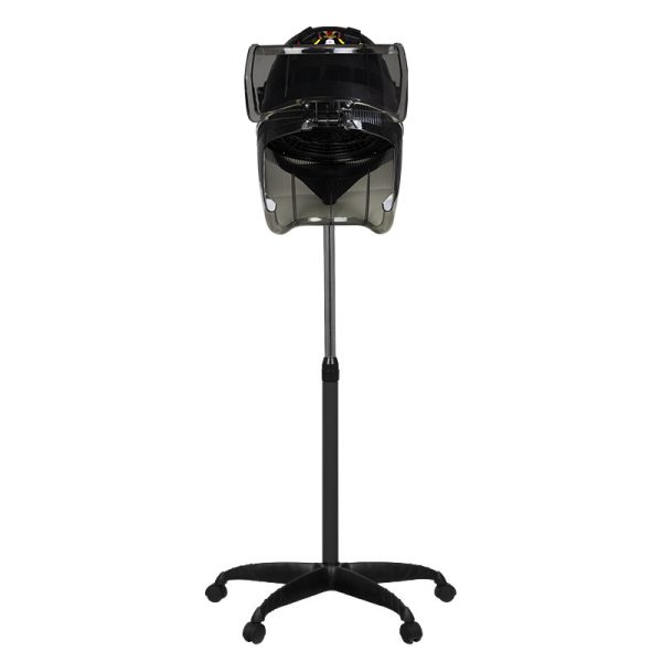 Hair dryer for hairdressers GABBIANO 1600 with stand, black