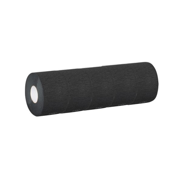 Paper barber collar 5pcs black skinstars.lt