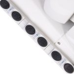 Electric podiatric chair- bed- pedicure for pedicure procedures with heating function Azzurro 708BS 3 motors