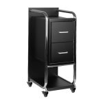 Barber's trolley Gabbiano Solo, black