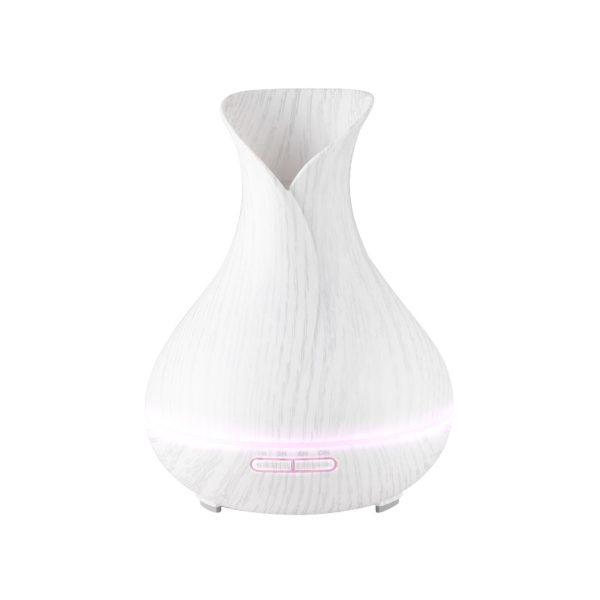 Aroma diffuser humidifier spa 15 white wood 400 ml