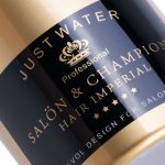 Water spray in the shape of a champagne bottle 350 ml