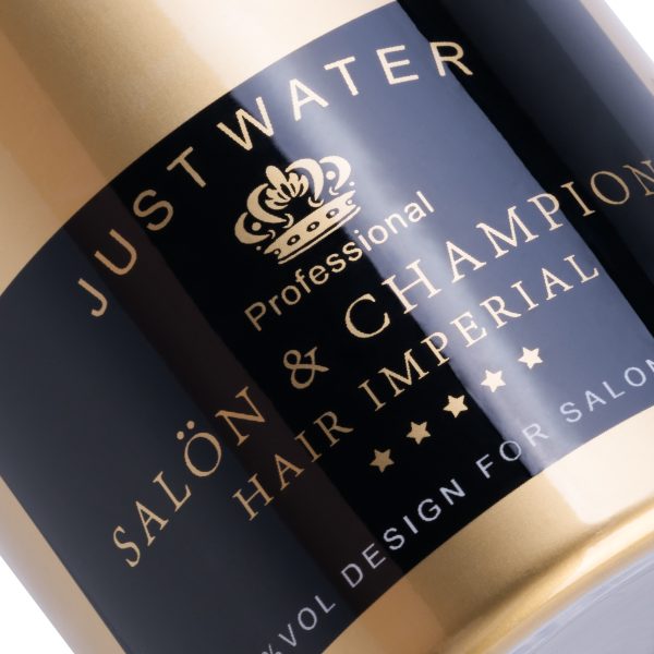 Water spray in the shape of a champagne bottle 350 ml