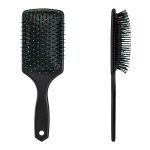 Black pneumatic hair brush
