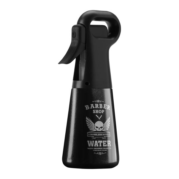 Water spray gun for hair salons, black