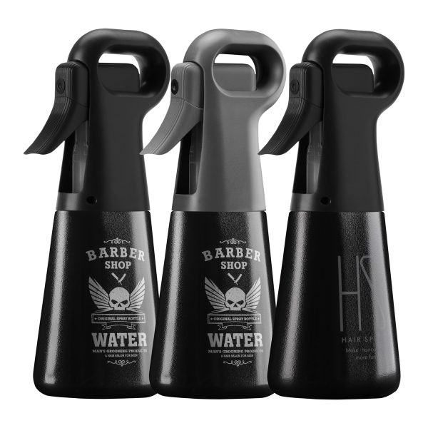 Water spray for hairdressers Barber pro black