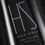 Water spray for hairdressers Barber pro black