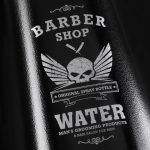 Water spray for hairdressers Barber pro black