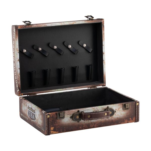 Hairdresser's and barber's suitcase for tools Barber motorcycle