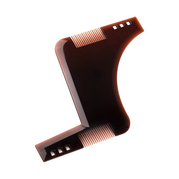 Beard shaping brush template M-202