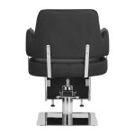 Hairdressing chair Gabbiano Linz silver black
