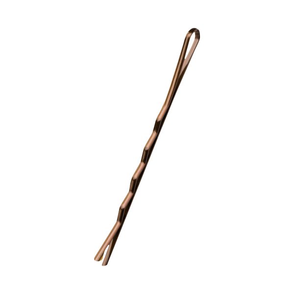 Hairdresser's pins, 120 pcs, gold color
