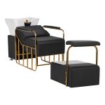 Barber sink Gabbiano Mayka black skinstars.lt