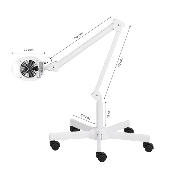 Dust collector with foot for pedicure procedures MOMO 6606
