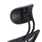 Chair with wheels QS-02 grey