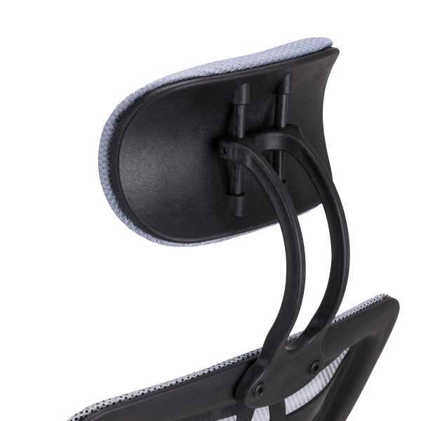 Chair with wheels QS-02 grey