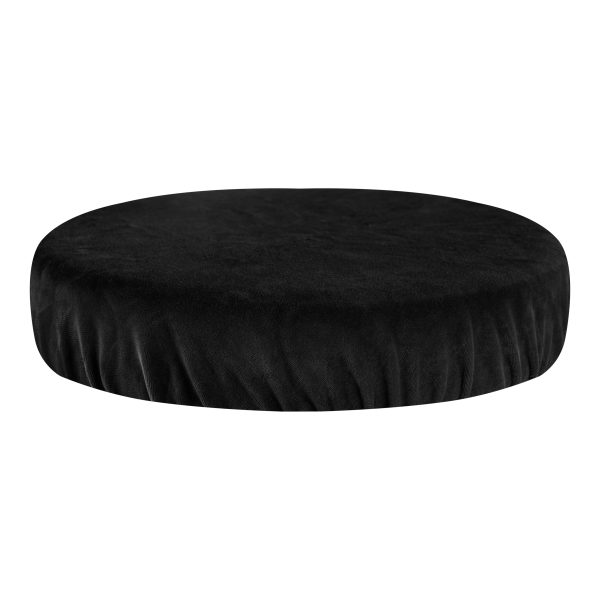 Chair cover black velour