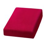 Terry cover for the cosmetology bed, pink color