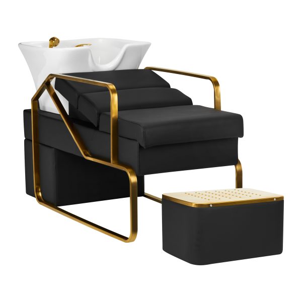 Salon sink Gabbiano Diana black SKINSTARS.LT