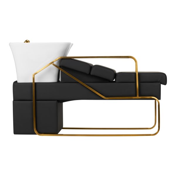 Salon sink Gabbiano Diana black