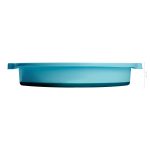 Folding pedicure bath for podological work blue