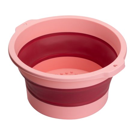Foldable pedicure basin, Pink