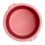 Folding pedicure bath for podological work pink