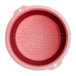 Folding pedicure bath for podological work pink