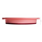 Folding pedicure bath for podological work pink