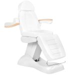 Electric cosmetology bed LUX white