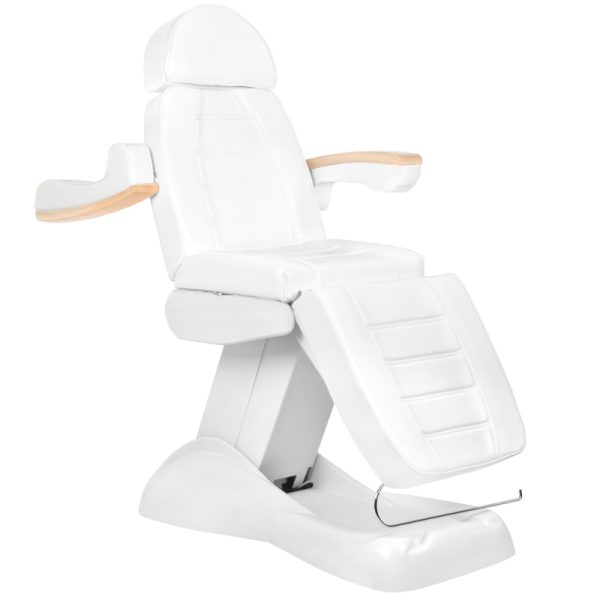 Electric cosmetology bed LUX white