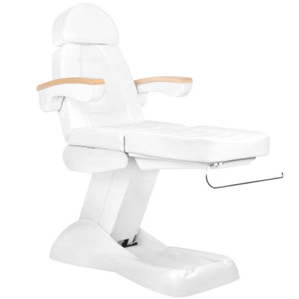 Electric cosmetology bed LUX white