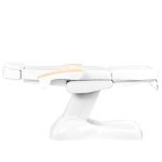 Electric cosmetology bed LUX white