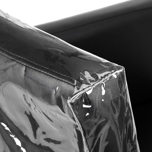 Foil backrest cover for hairdressing chair
