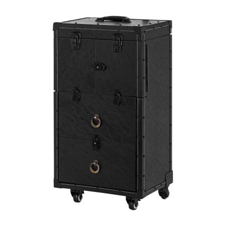 Barber's trolley Gabbiano 9011, black