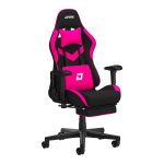 gaming chair, black/pink