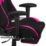 Gaming chair black/ rose color