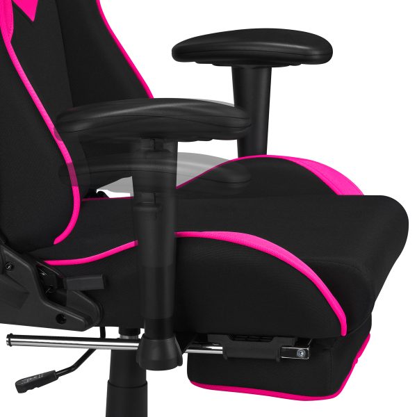 Gaming chair black/ rose color