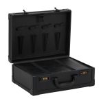 Hairdresser's and barber's suitcase for tools black