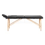 Folding massage table FIZJO LUX 2 Black