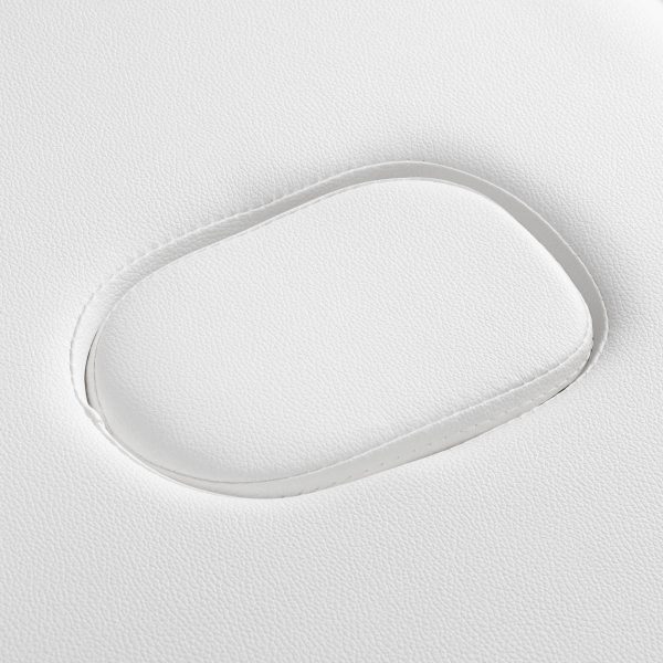 Wooden folding massage table FIZJO LUX 2 white