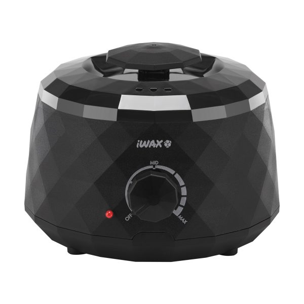 wax heater black Vaško šildytuvas iWax Diamond Tech 400 ml 100w juodas- e-shop at skinstars.lt