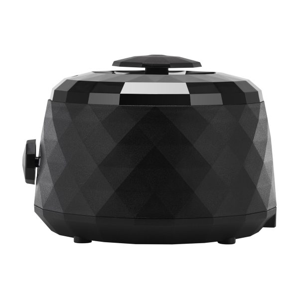 Wax heater for cans and pellets IWAX DIAMOND 400ML 100W, black color
