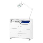 Podiatry Trolley-Cabinet Y-200 with equipment at skinstars.lt