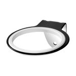Wall mount for hair dryer Q96, black