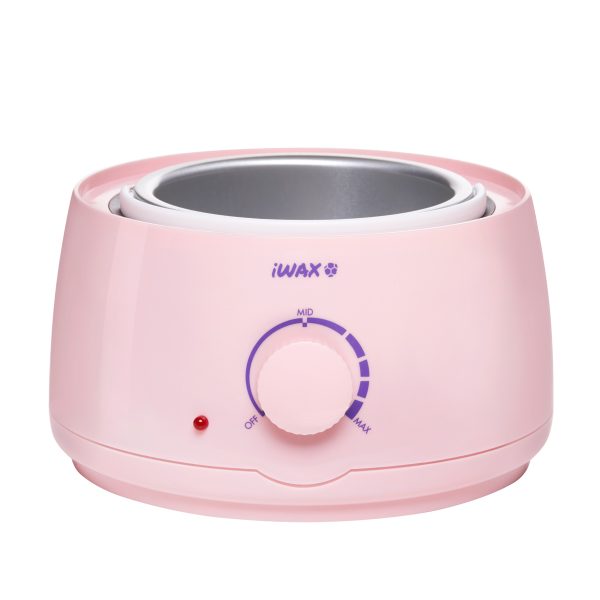 Wax heater for cans and pellets IWAX 100 400ML 100W, pink