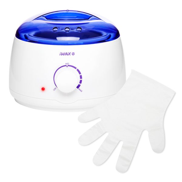 Wax heater for cans and pellets IWAX 100 400ML 100W, white