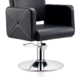 Kirpyklos kėdė HAIR SYSTEM HS99, juodos spalvos