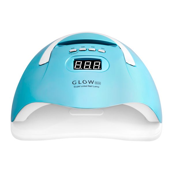 Nail lamp for manicure UV/LED GLOW F2 BP 220W, turquoise color
